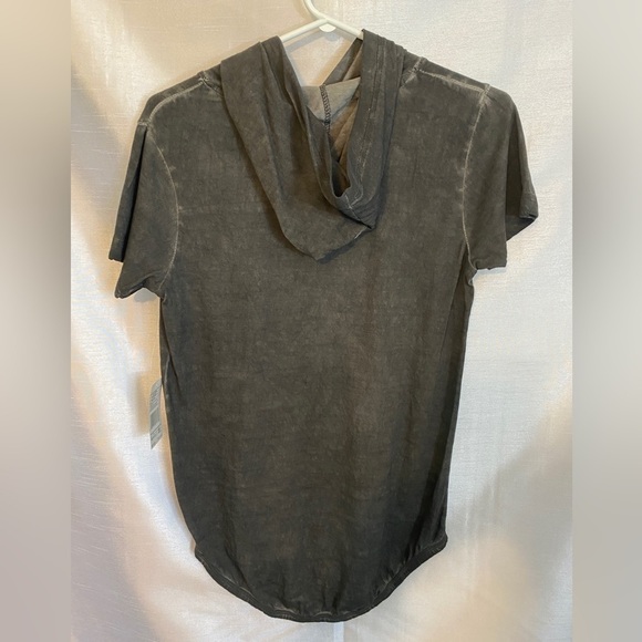 NWT Evolution Hooded T-Shirt Grey Wash Ladies Med - Picture 6 of 9
